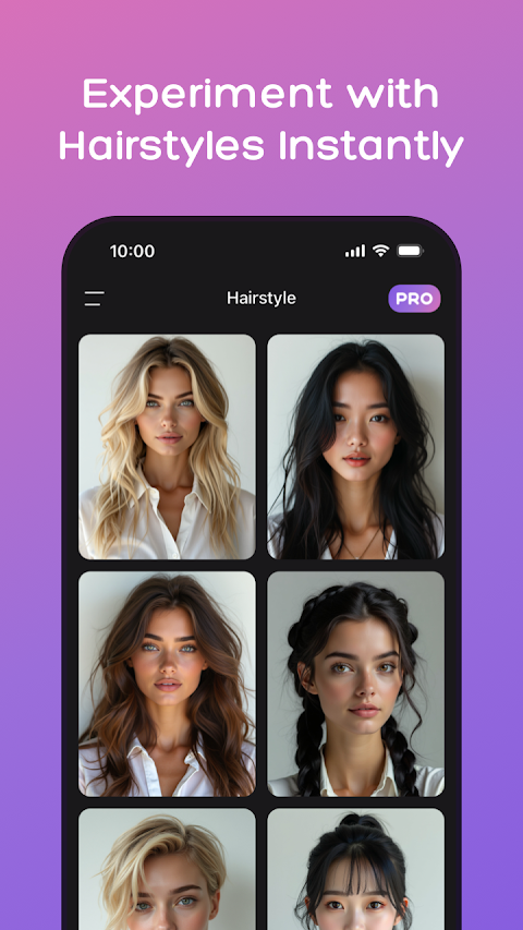 DS PRO hairstyle gallery preview